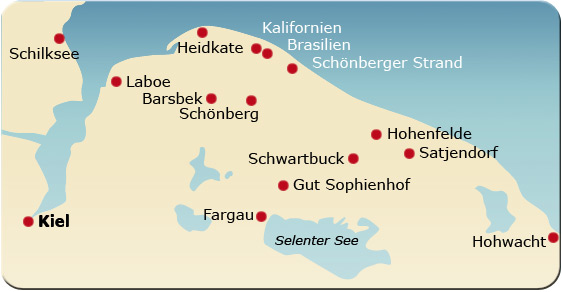 Übersichtskarte Region