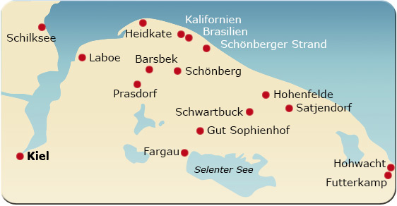 Übersichtskarte Region