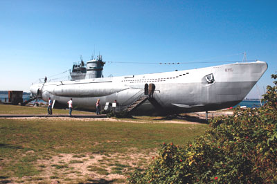 U-995 von Steuerbord. Bild-Quelle: Deutscher Marinebund e.V. / Preuß