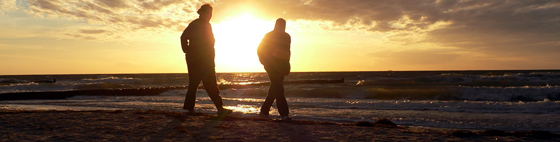 Sonneuntergang am Strand